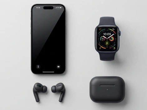 Contoh desain landing page kategori Elektronik & Gadget