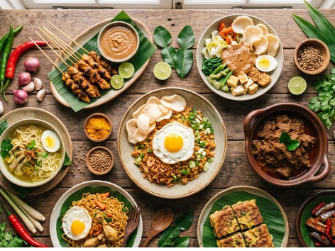 Contoh desain landing page kategori Kuliner & Makanan